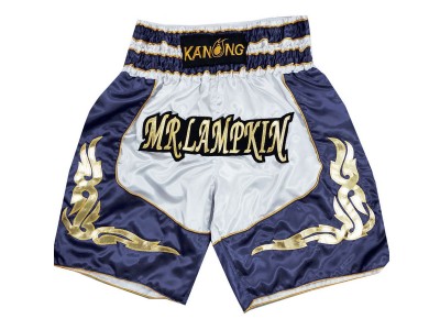 Pantaloncini boxe personalizzati : KNBXCUST-2043-Bianca-Marina